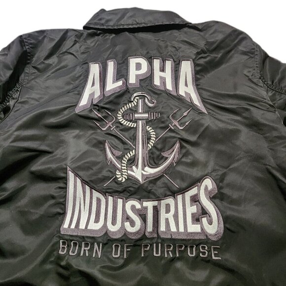 Alpha Industries Men's CWU‎ 36P MOD Slim Fit Size Large Black - Picture 9 of 16